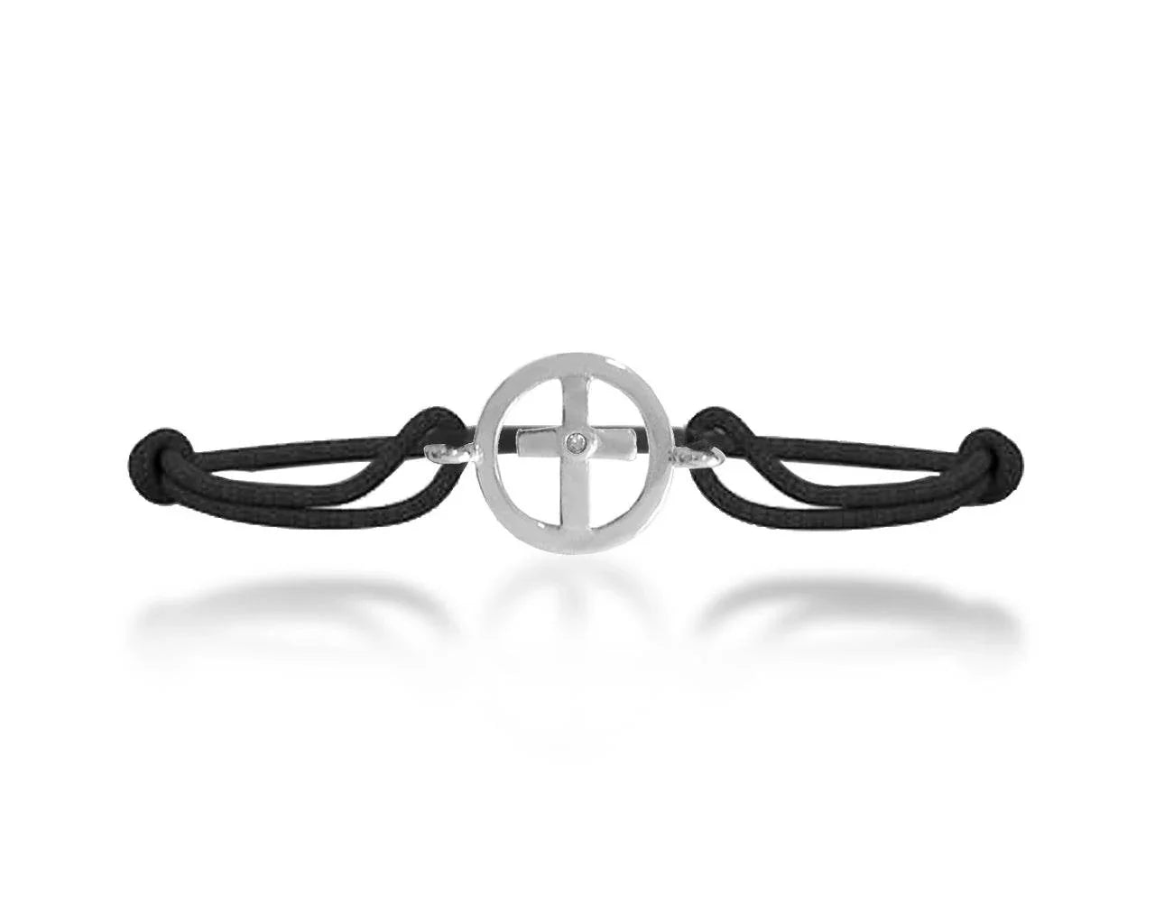 Cross Bracelet in Silver - Jewelslane