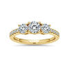 Dana Round Brilliant Cut Lab Diamond ring - Jewelslane