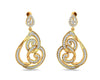 Deeta Round Brilliant Diamond Earrings - Jewelslane
