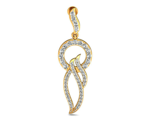 Deeva Diamond Danglers - Jewelslane