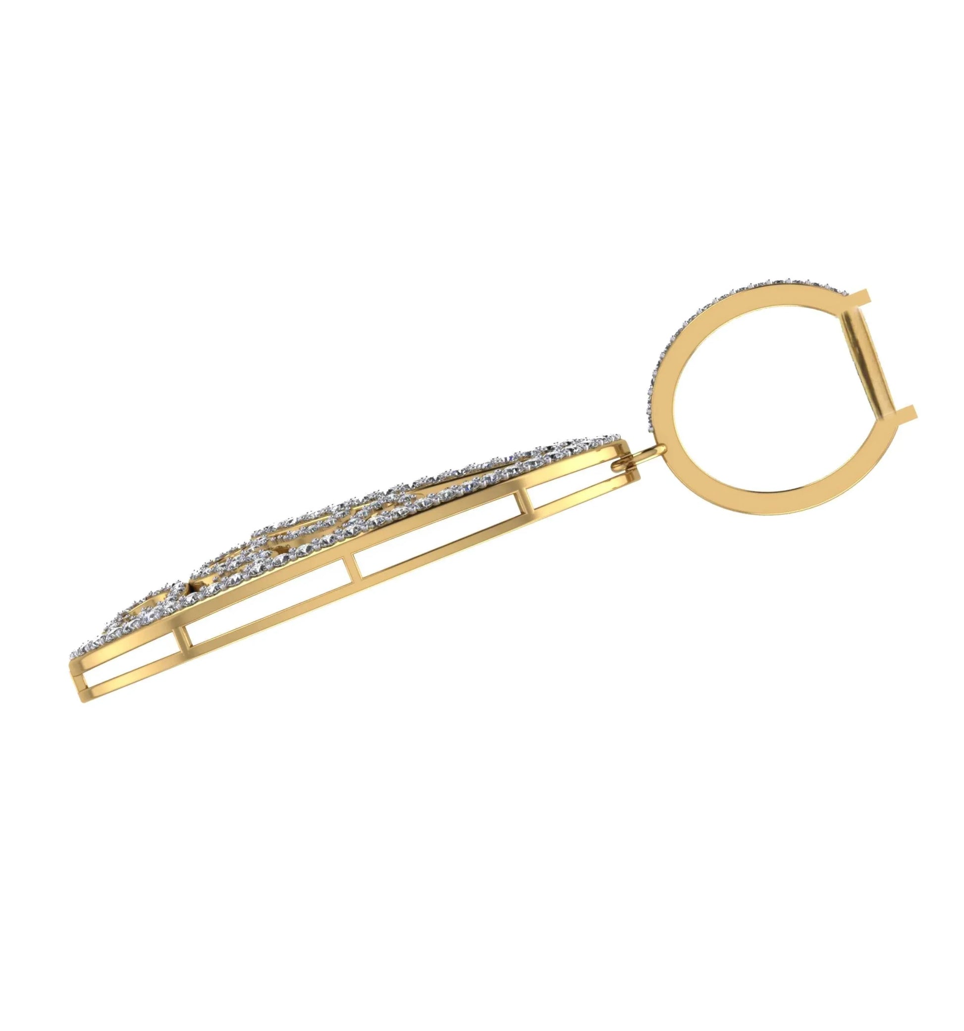 Alluring diamond Danglers - Jewelslane