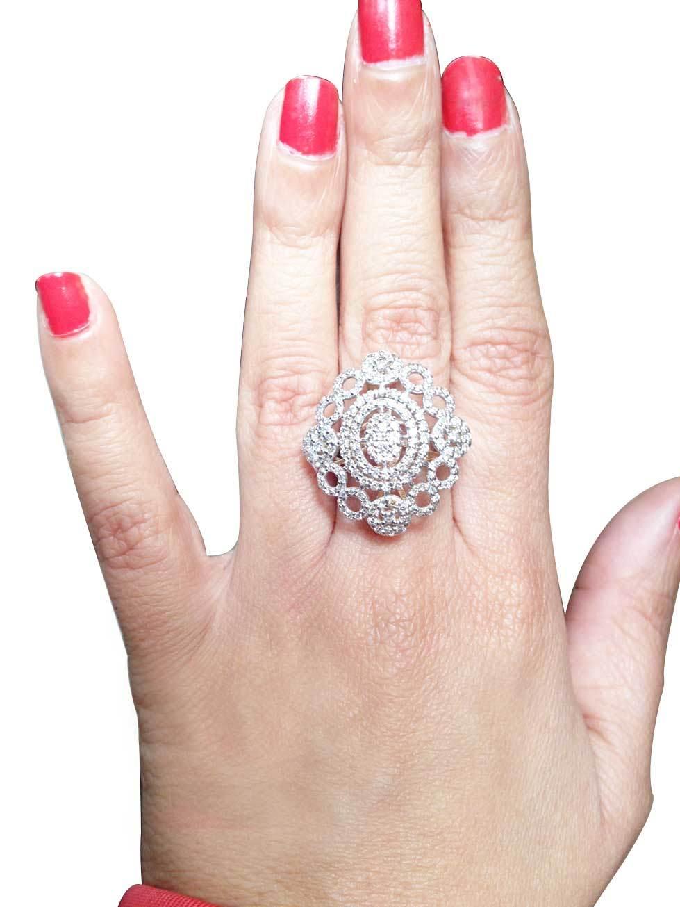 Diamond Cocktail Ring - Jewelslane