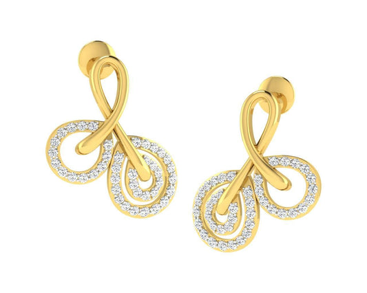 Dian Diamond Earrings - Jewelslane