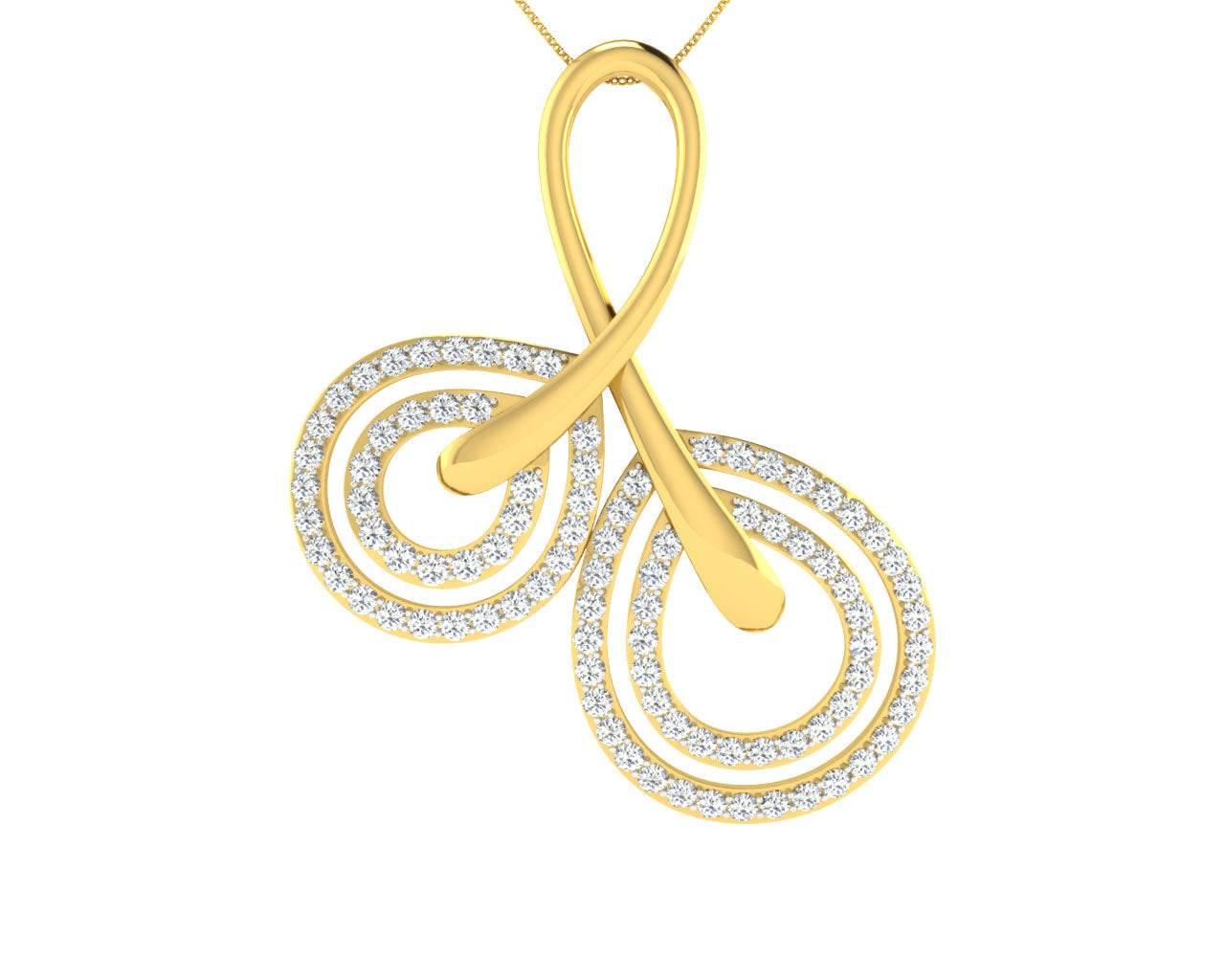 Dian Diamond Pendant - Jewelslane