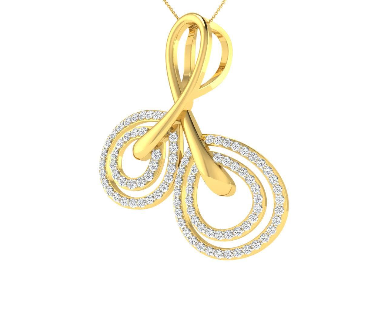 Dian Diamond Pendant - Jewelslane