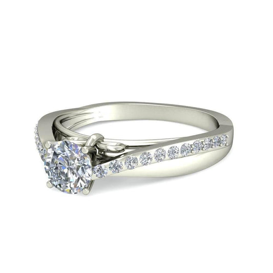 Dianne Diamond Solitaire Engagement Ring - Jewelslane