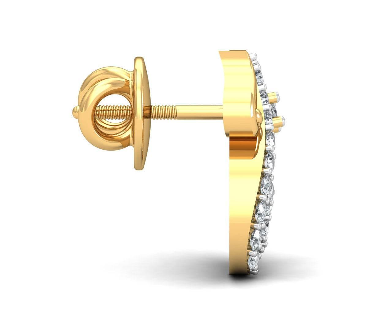 Dixa Diamond Earrings - Jewelslane