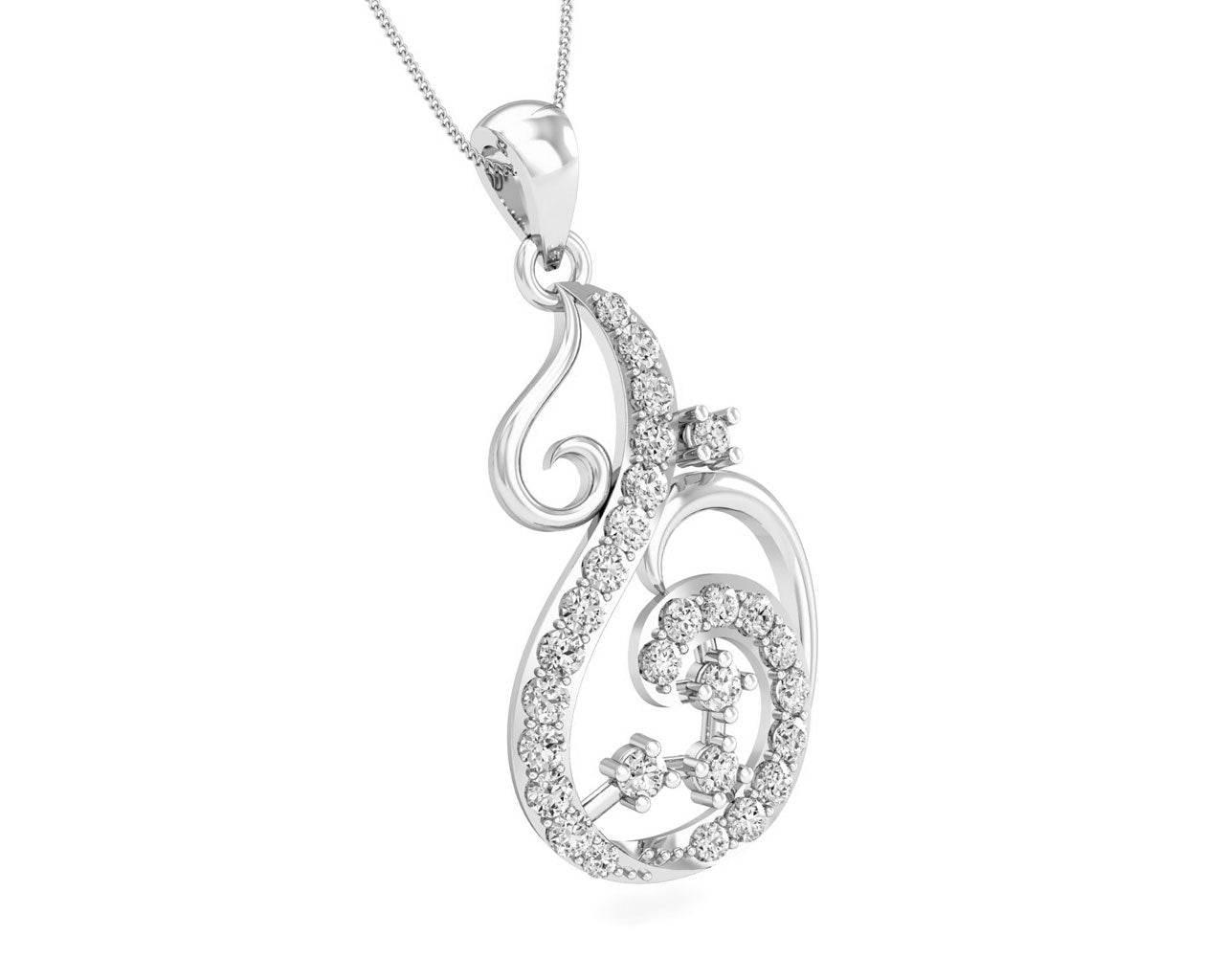 Dixa Diamond Pendant - Jewelslane