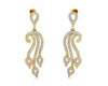 Diya Diamond Drop Earrings - Jewelslane