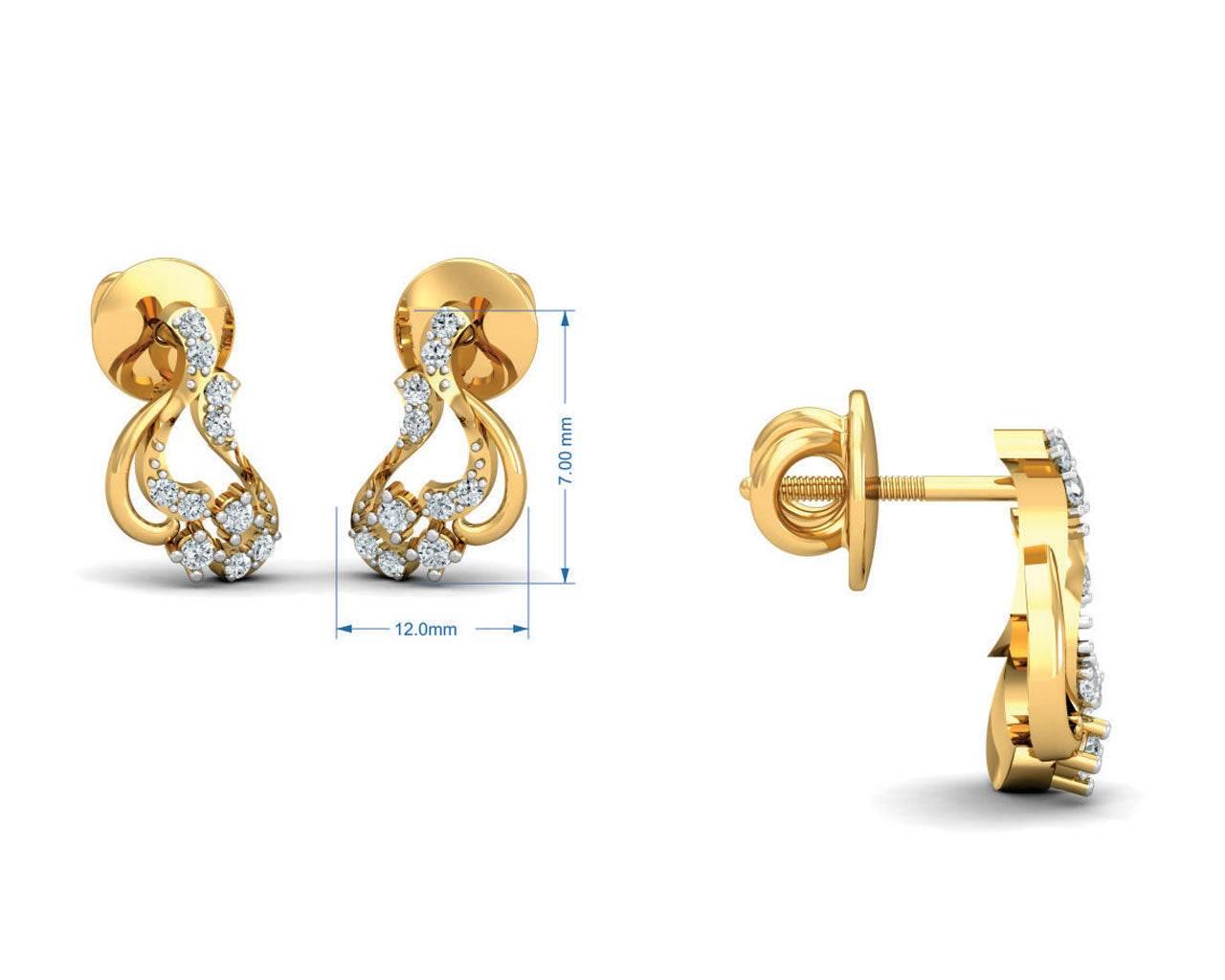 Dovi Diamond Earrings - Jewelslane