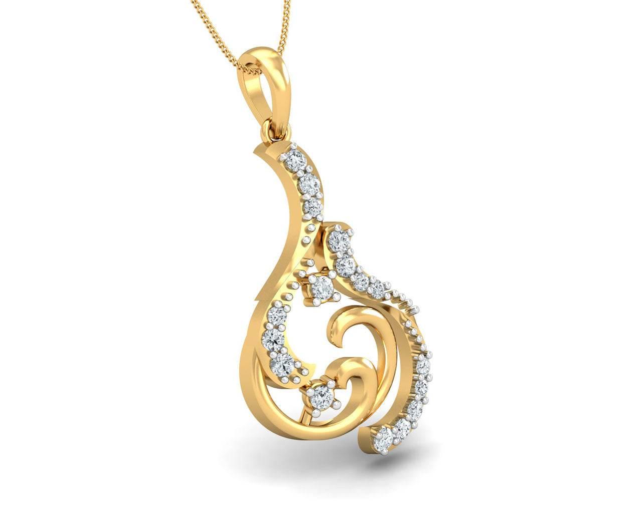 Dovi Diamond Pendant - Jewelslane