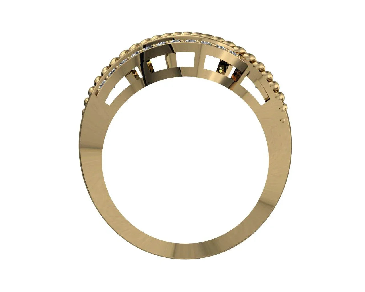 Elena Diamond Daily wear Ring - Jewelslane