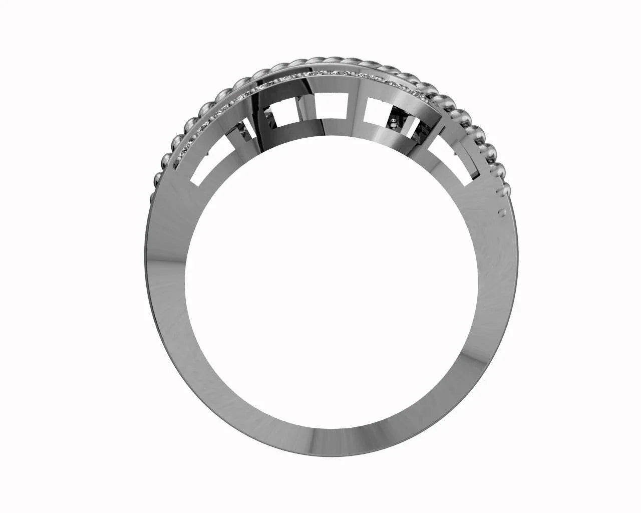 Elena Diamond Daily wear Ring - Jewelslane