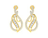 Eliza Diamond Earrings in Gold - Jewelslane