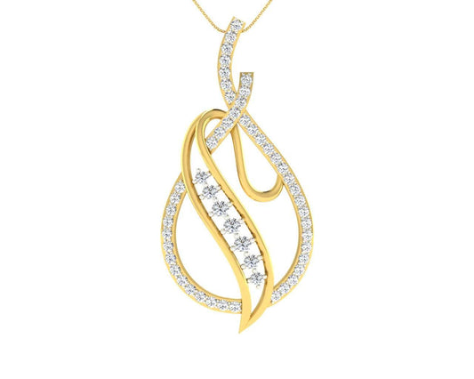 Eliza Diamond Pendant - Jewelslane