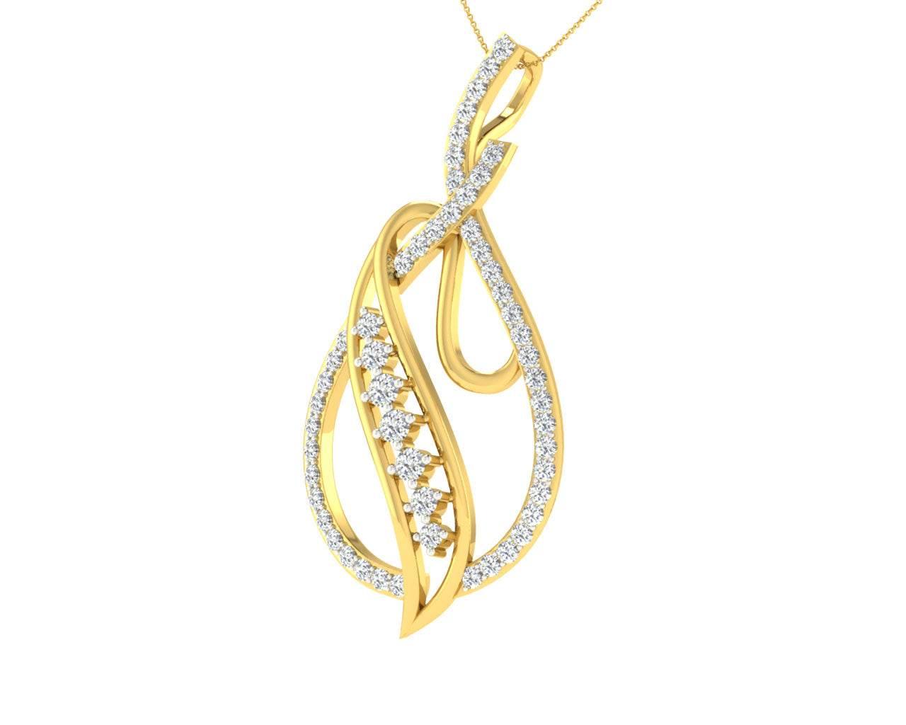 Eliza Diamond Pendant - Jewelslane