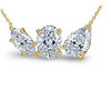 Emani Fancy Shape Solitaire Diamond Pendant Necklace - Jewelslane