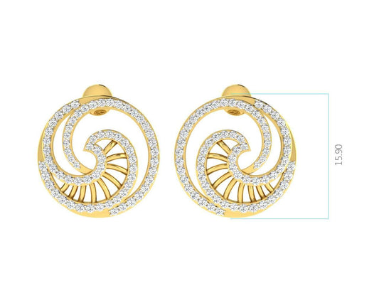 Emel Diamond Earrings & Pendant Set - Jewelslane