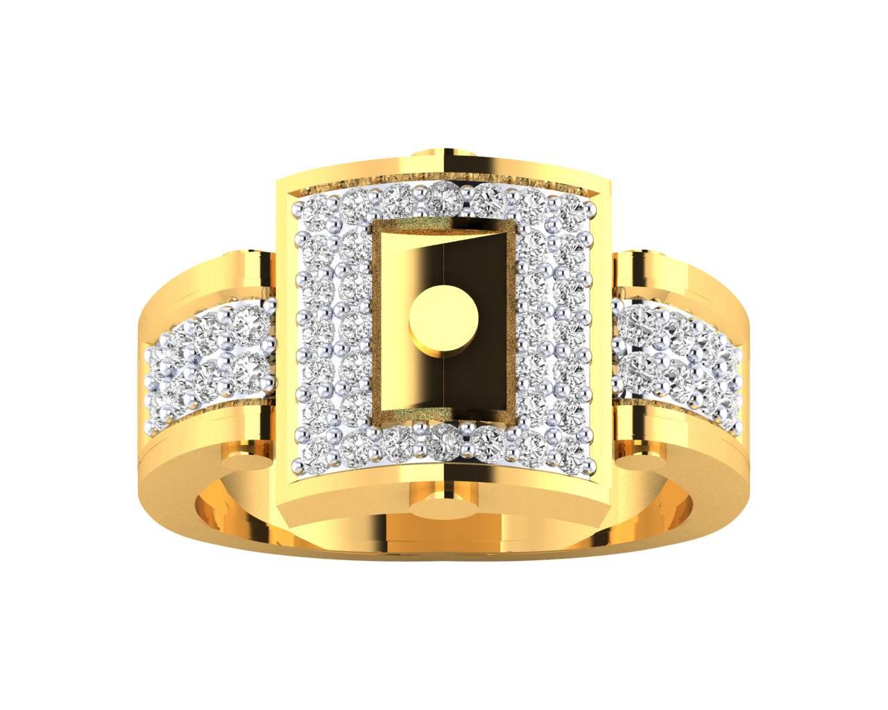 Evans diamond ring in 18k Gold - Jewelslane