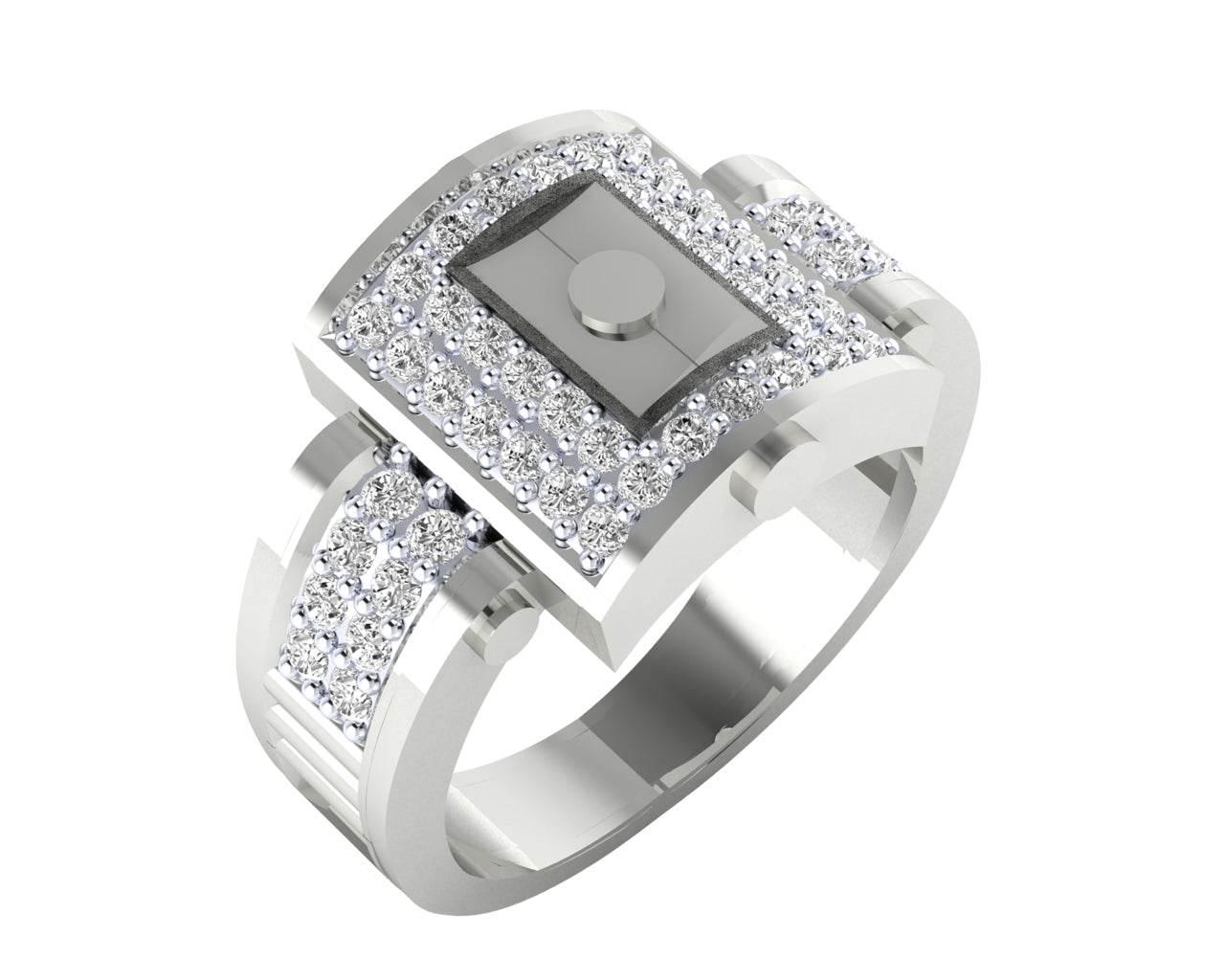 Evans diamond ring in 18k Gold - Jewelslane