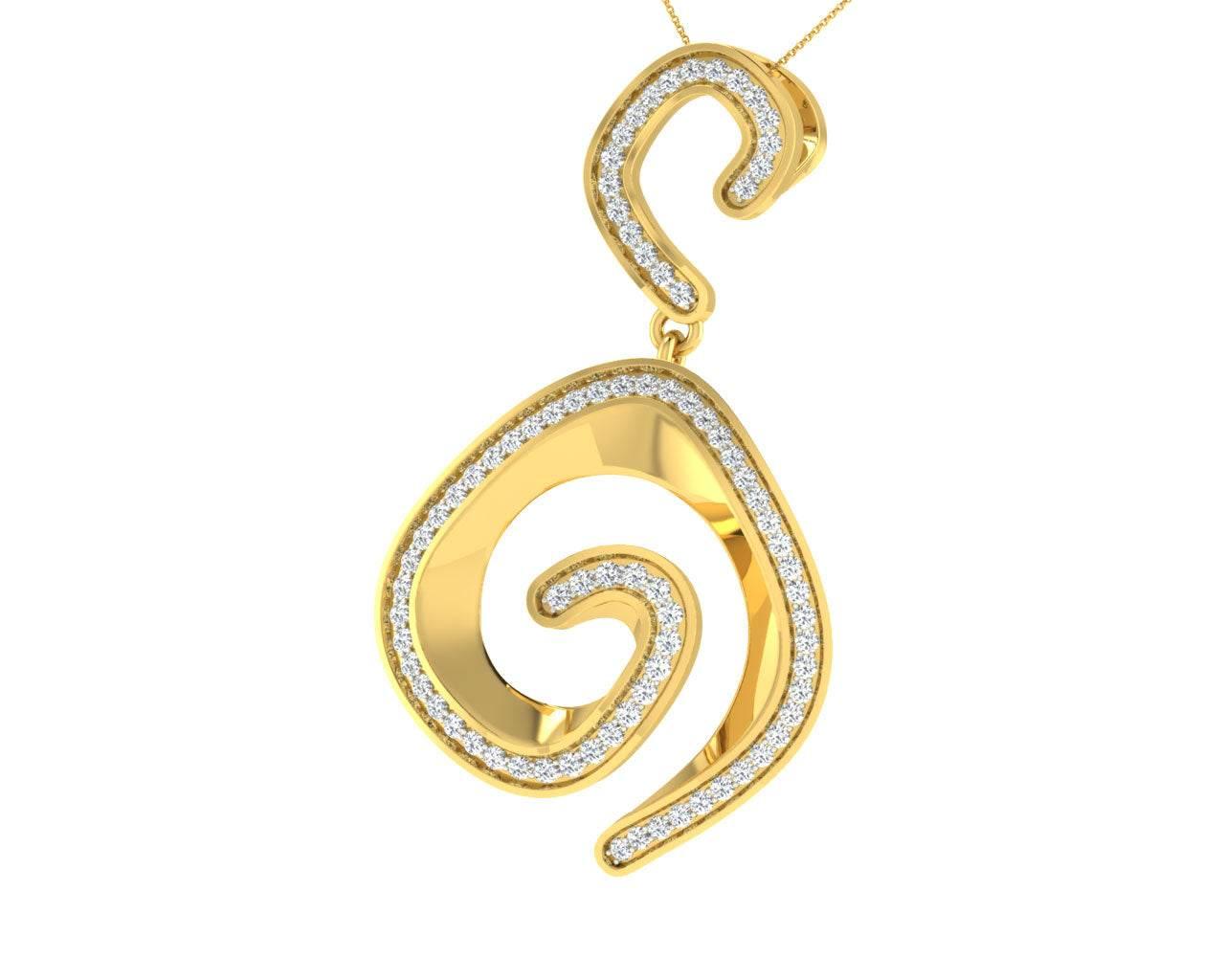 Faren Diamond Pendant - Jewelslane