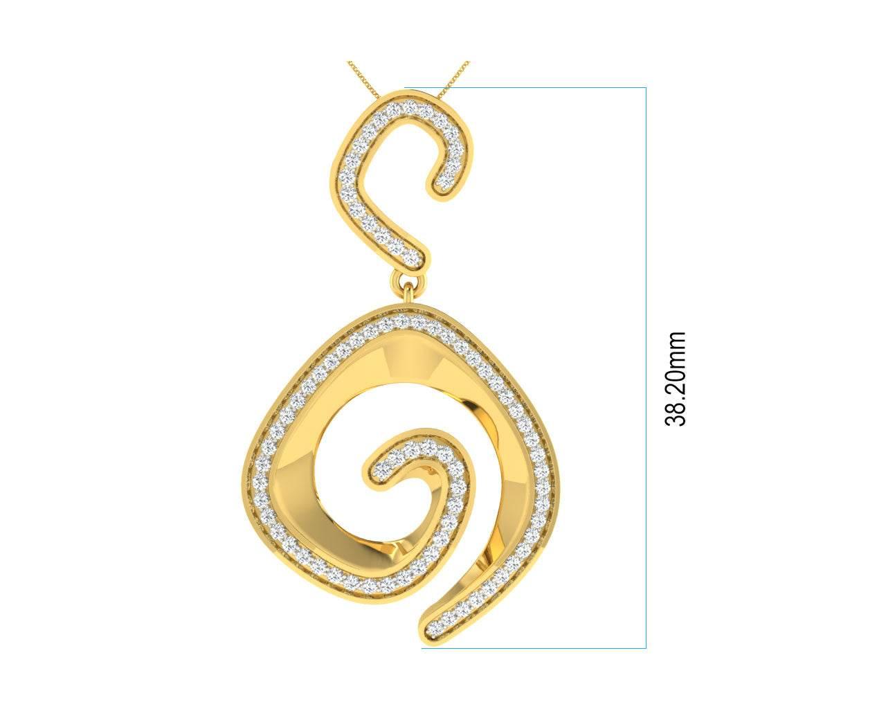 Faren Diamond Pendant - Jewelslane