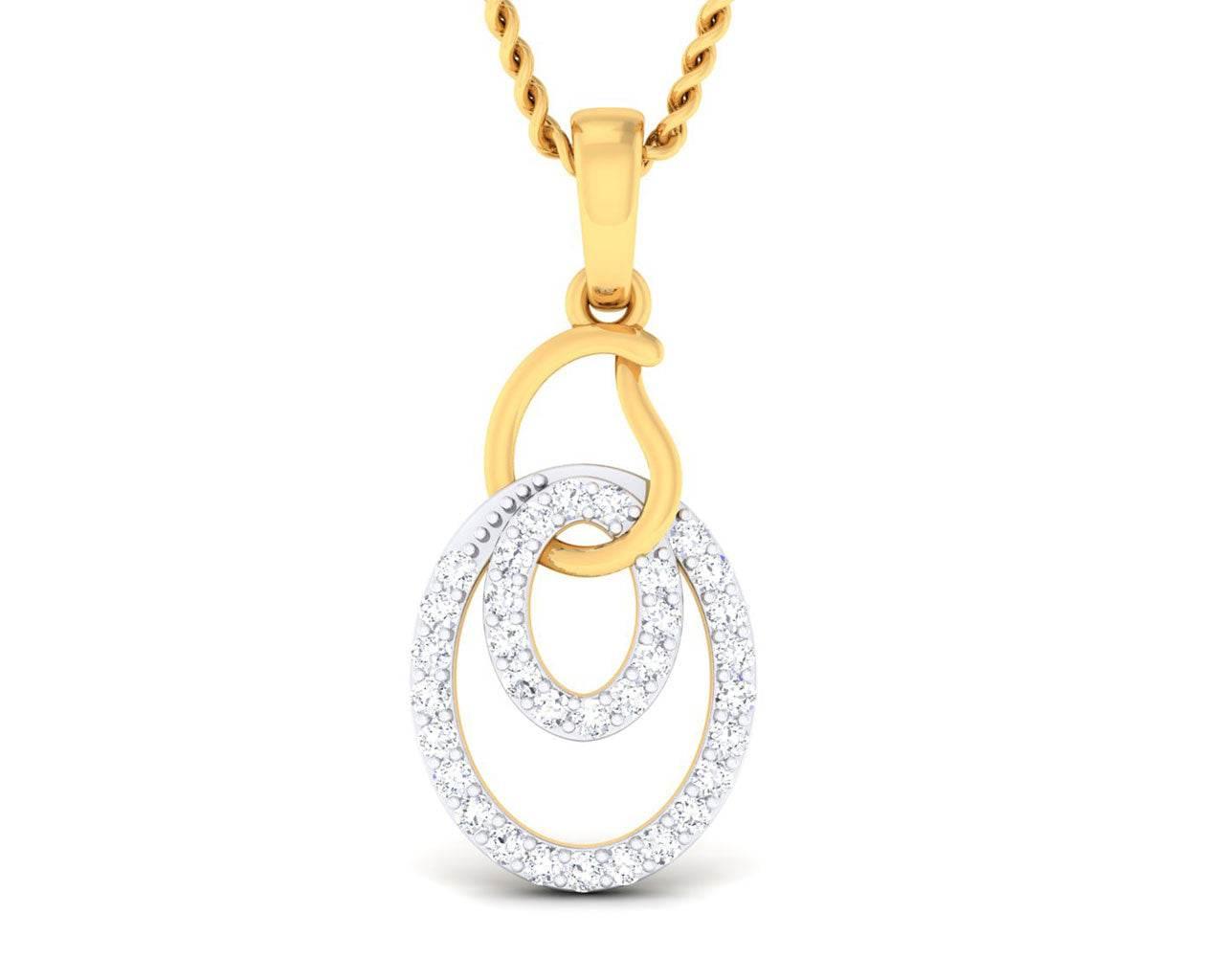 Gabi Diamond Pendant - Jewelslane