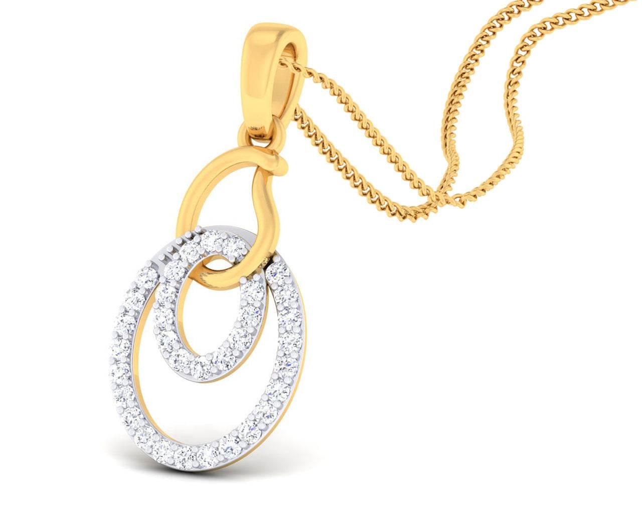 Gabi Diamond Pendant - Jewelslane