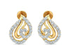 Genn Diamond Earrings In Gold - Jewelslane