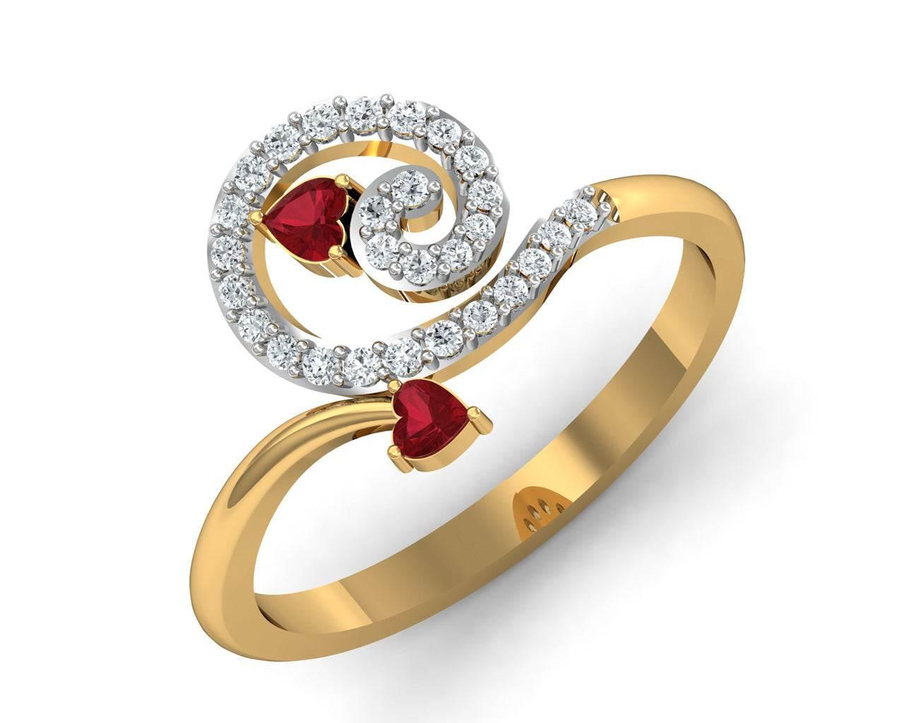 Gia Tourmaline & Diamond Ring - Jewelslane