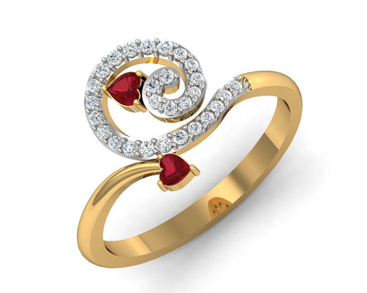 Gia Tourmaline & Diamond Ring - Jewelslane