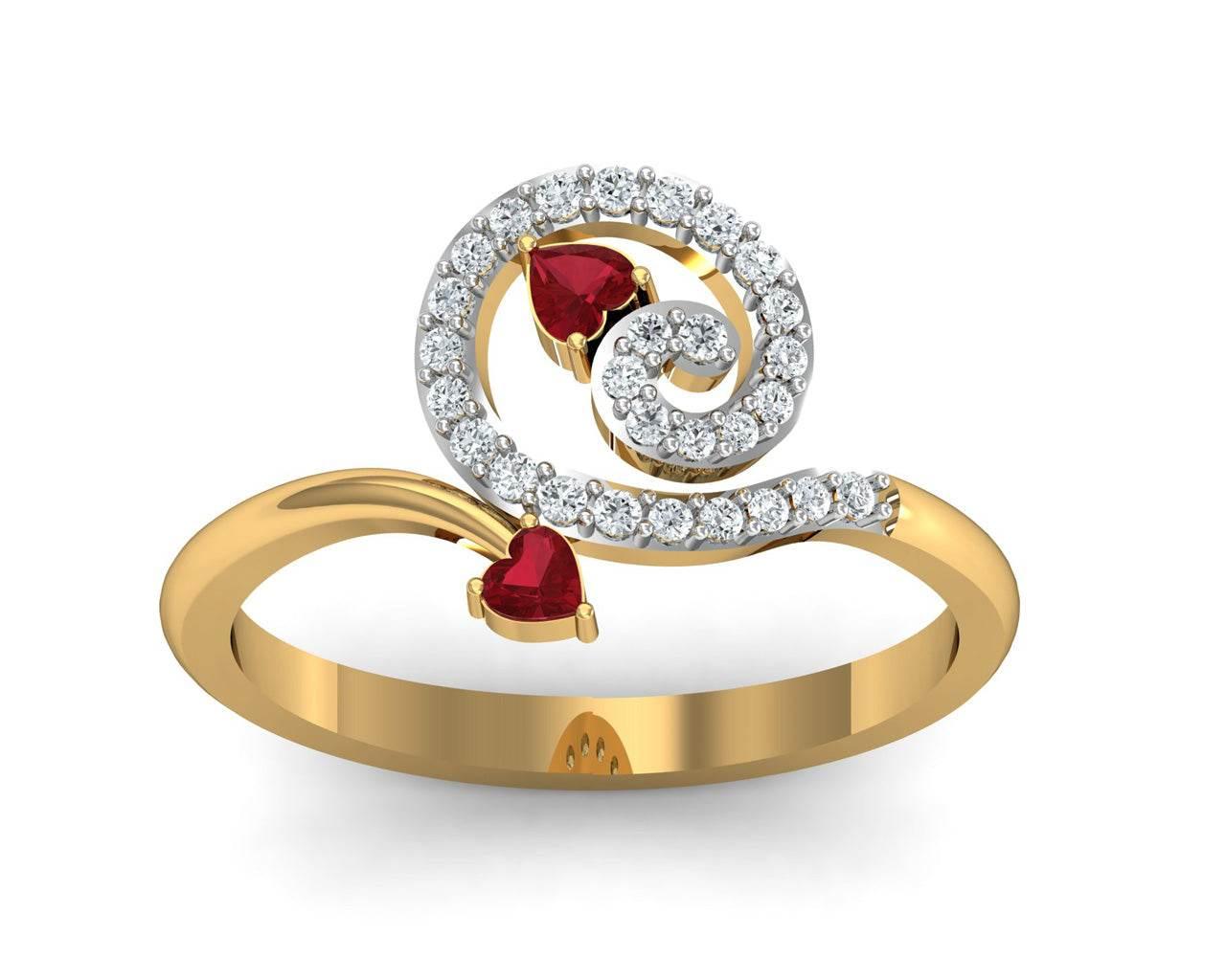 Gia Tourmaline & Diamond Ring - Jewelslane