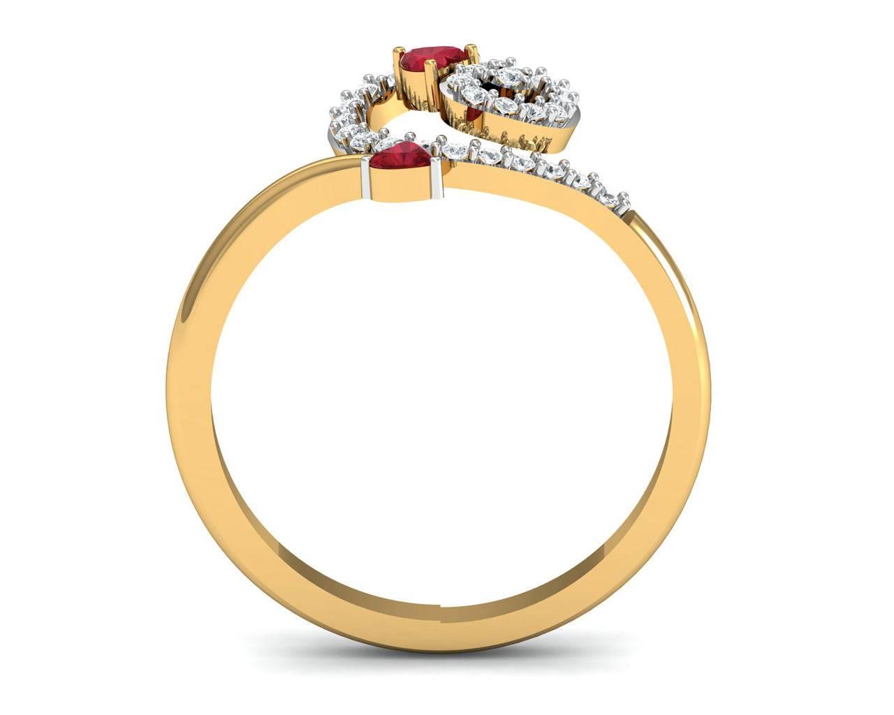 Gia Tourmaline & Diamond Ring - Jewelslane