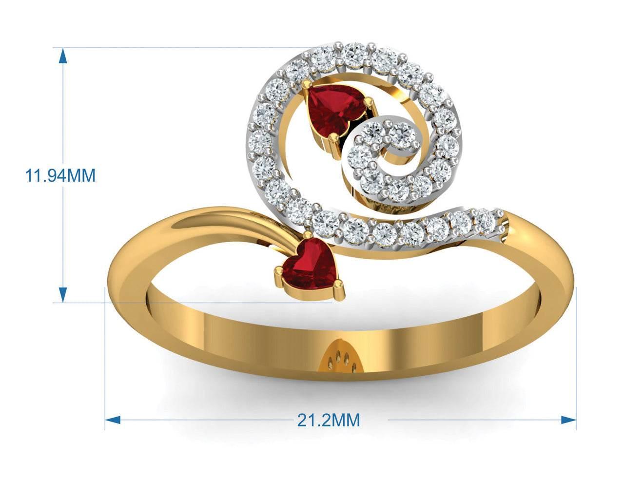 Gia Tourmaline & Diamond Ring - Jewelslane