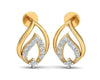 Gila Diamond Earrings in Gold - Jewelslane