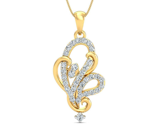 Gina Diamond Pendant - Jewelslane
