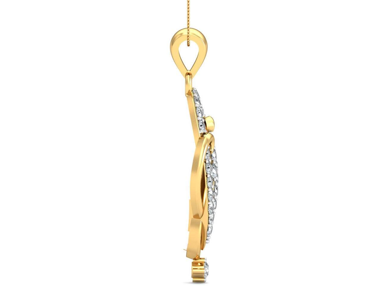 Gina Diamond Pendant - Jewelslane