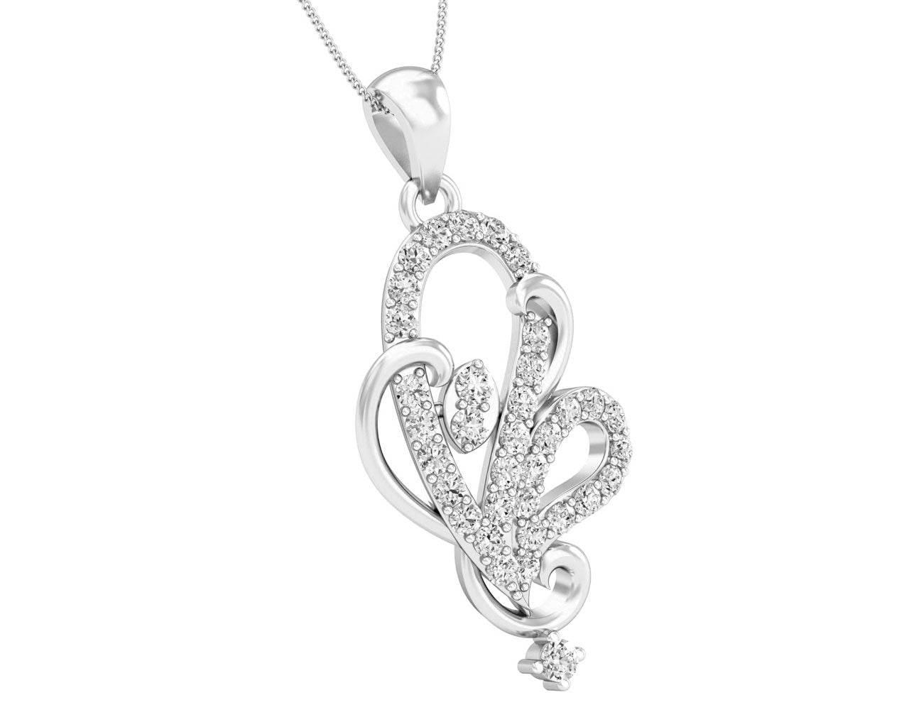 Gina Diamond Pendant - Jewelslane