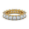 Ginny Lab Grown Princess Cut Diamonds Eternity Band - Jewelslane