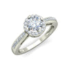 Glory Lab Grown diamond Engagement Ring in Gold - Jewelslane