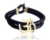 Gold Aum Bracelet for Men - Jewelslane