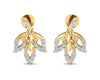 Gwen Diamond Gold Earrings - Jewelslane