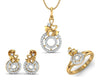 Haida Diamond Pendant Set - Jewelslane