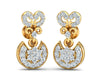 HIen Diamond Earrings in Gold - Jewelslane
