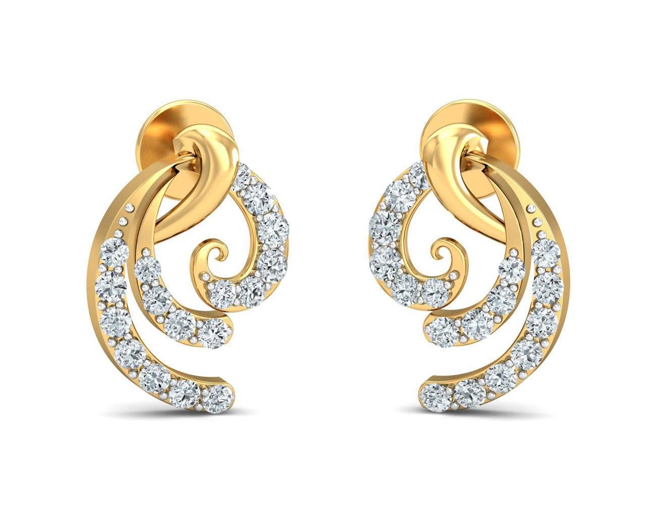 Ilena Diamond Earrings - Jewelslane
