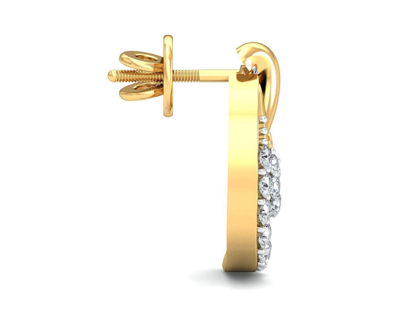 Ilena Diamond Earrings - Jewelslane