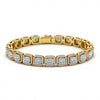 Ilena Princess Cut Lab Diamond Tennis Bracelet - Jewelslane