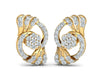 Inara Diamond Earrings in Gold - Jewelslane