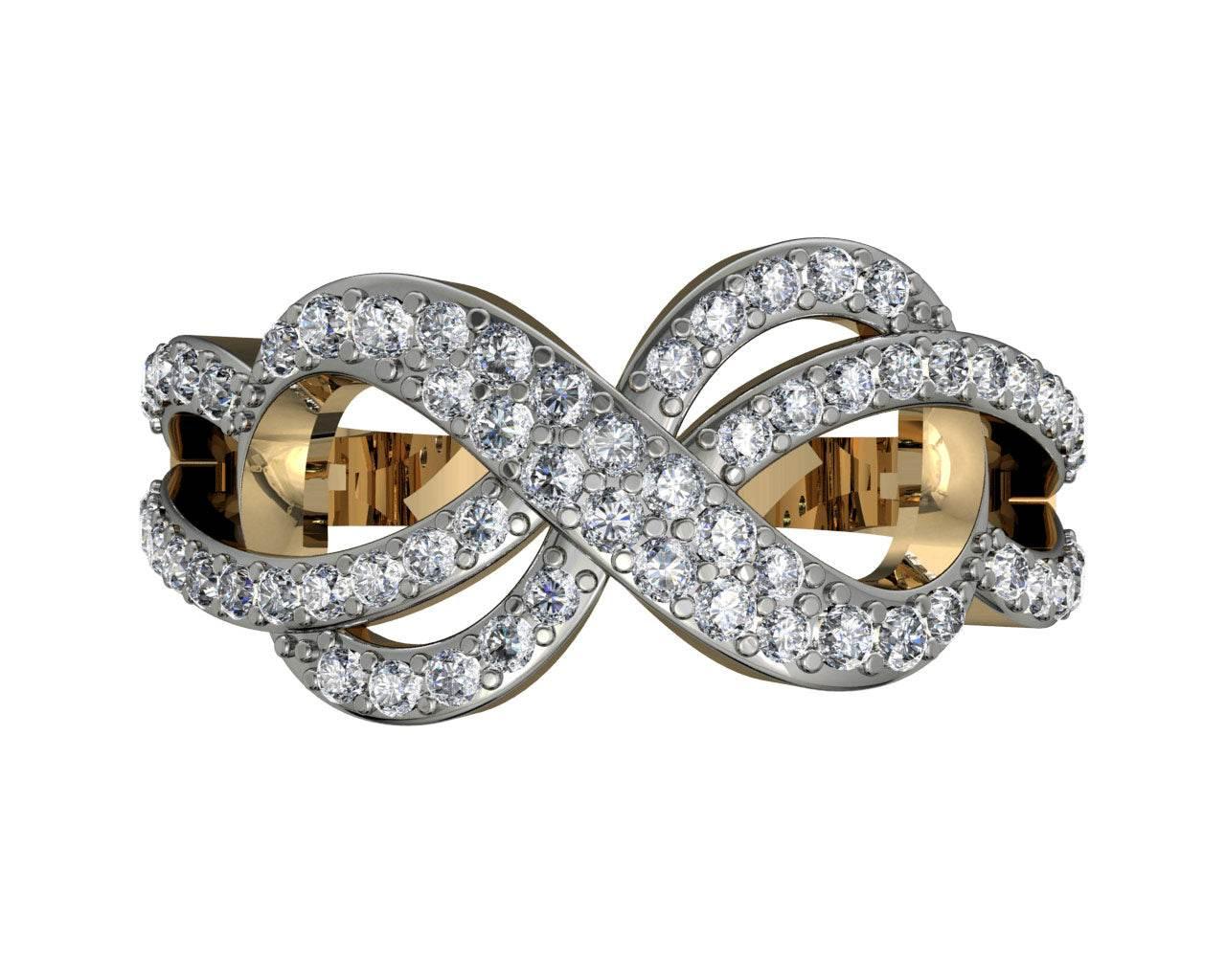 Infinity Diamond Ring - Jewelslane