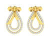 Iriana Diamond Earrings in Gold - Jewelslane